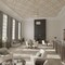 Ekena Millwork 63W x 94 12H x 14T Large Villarreal Decorative Fretwork Wood Ceiling Panels, Hickory CELW63X95X0250VILHI - alternate 3